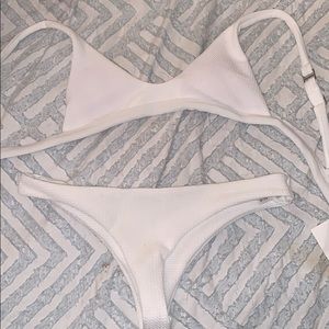 Zaful White Bikini
